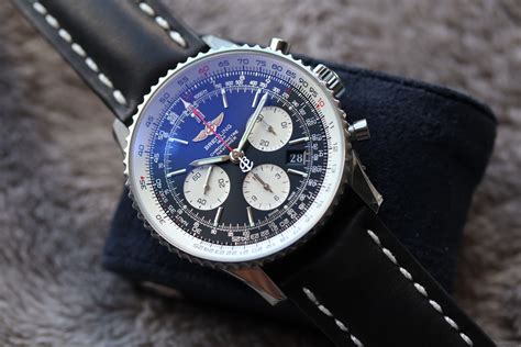 breitling stop watch|Breitling navitimer 43mm.